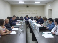 Елена Рогова приняла участие в заседании Координационного совета при Управлении министерства юстиции РФ по Пензенской области