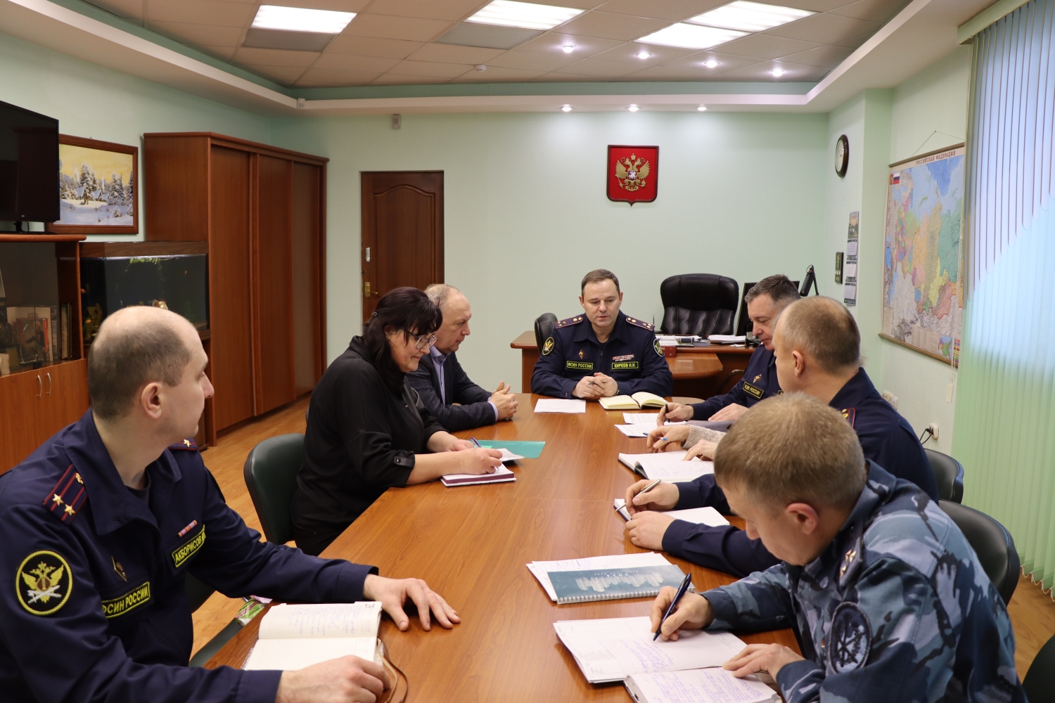 В ФСИН России по Пензенской области обсудили вопросы взаимодействия ОНК 