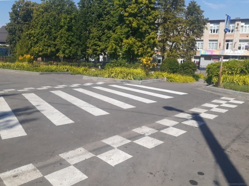 По инициативе Уполномоченного приведены в соответствие пешеходные переходы вблизи школ