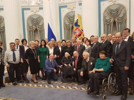 Елена Рогова приняла участие в церемонии вручения Государственной премии Российской Федерации за выдающиеся достижения в области правозащитной деятельности в Москве